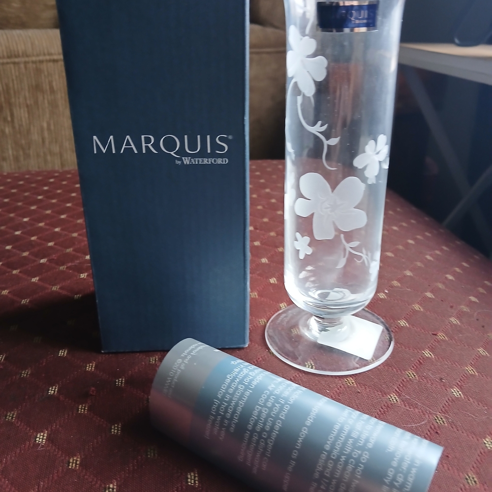Waterford Marquis Clear Floral Vase